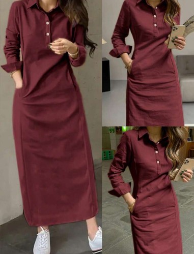 Turndown collar button long - turndown,
