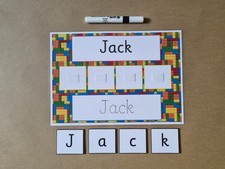Personalised write and - personalised, spell