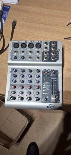 Peavey pv6 usb mixer - desk, with