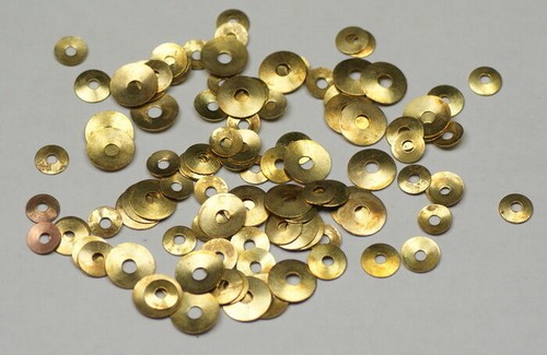 100 brass washers wall - washers, clocks