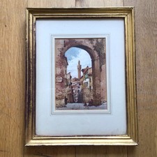 Vintage Italian Watercolour