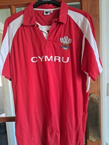 Welsh rugby shirt cymru xl - shirt,