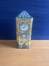 Churchill’s Big Ben Peter Pan Money Box Tin Wendy 3D Embossed Mint condition