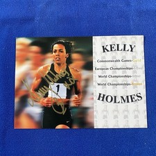 Kelly Holmes Autograph