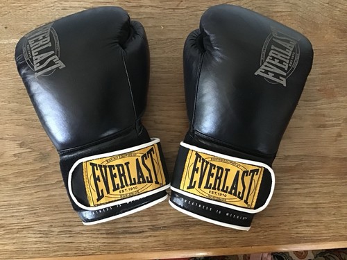 Everlast black 12oz - everlast, leather