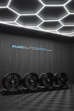 Genuine Mercedes C63 S Coupe 19" AMG Alloy Wheels REFURBISHED VIPER BLACK x 4