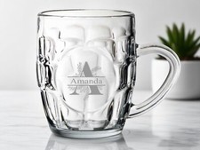 Personalised Glass Any Initial