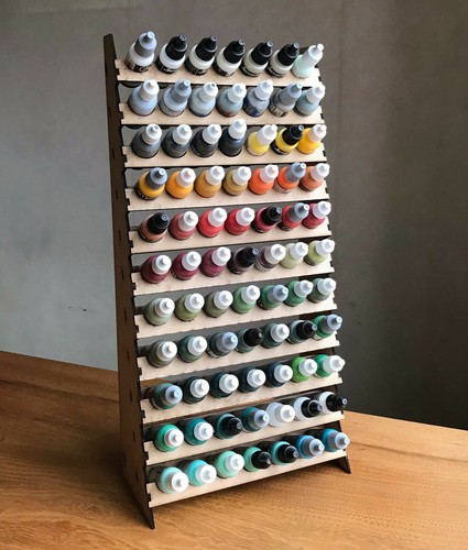 Pot paint rack vallejo size - rack,