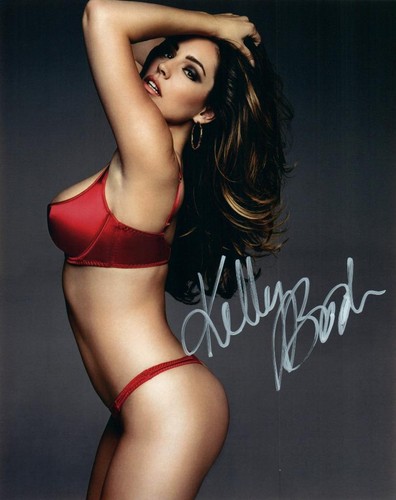 Kelly brook autographed 8x10 - kelly,