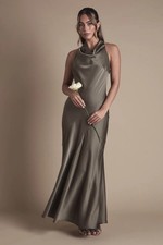 Oasis Olive Bridesmaid Dress