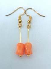 LOVELY ORANGE CARVED CORAL