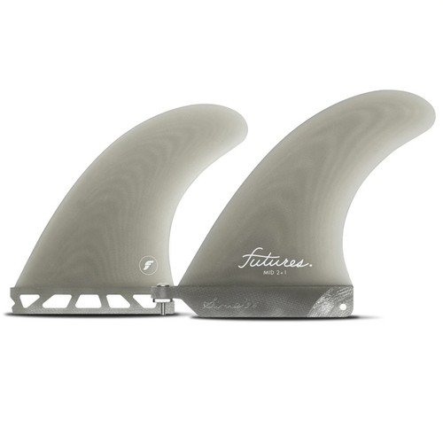 Futures mid surfboard fin - 2+1,