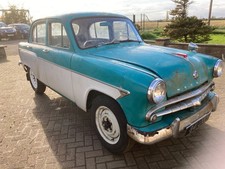 Moskvic 407 Russian classic car 1961 with UK V5 Moskwitch Moski Soviet -Cold war