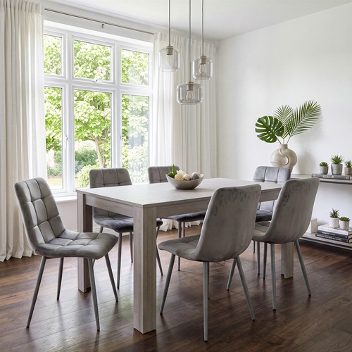Grey modern dining - grey,