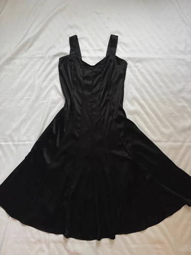 Karen millen black satin - millen,