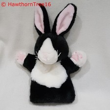 Rabbit Black And White Hand