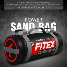 Power Bag 5-30KG Filled/Unfilled Weight Lifting Strength Training Exercise Gym.