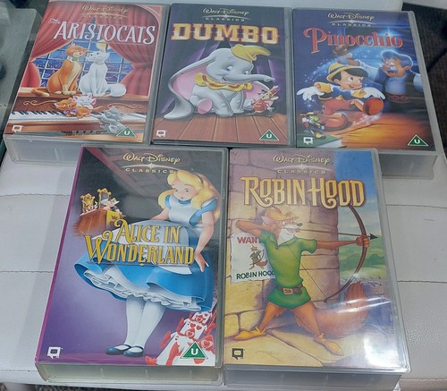 Disney vhs job lot sealed - lot,