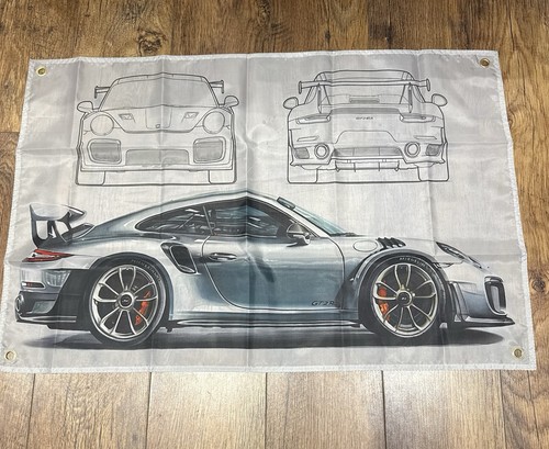 Porsche gt2 flag - gt2, rs