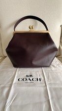 Coach Large Kisslock Frame Bag
