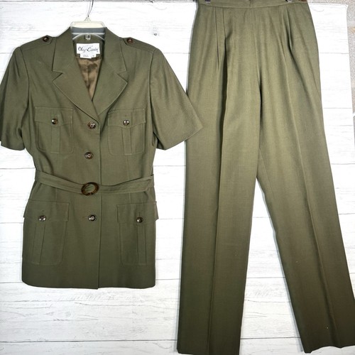 Vtg oleg cassini olive - vtg,