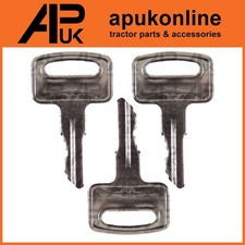 3x Ignition Starter Switch Key