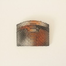 Card holder exotic leather - holder,