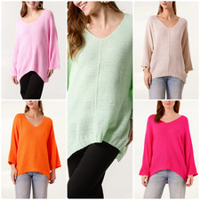 New Ladies Womens V-NECK