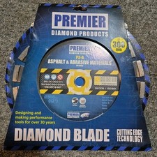 300mm Premier Diamond Blade P3-A Abrasive Materials Asphalt 12" Cutting Disc 3*