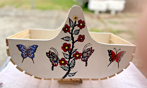 Garden trug basket - home, made