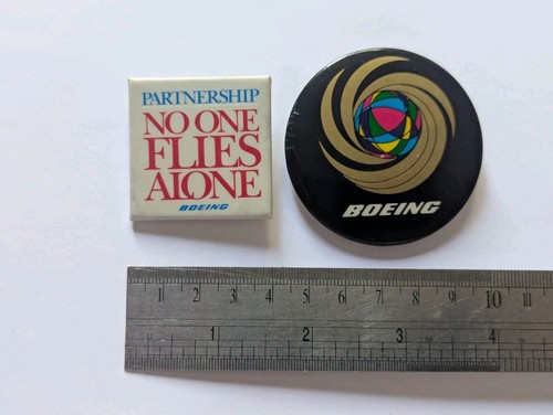 Boeing aircraft vintage pin - boeing,