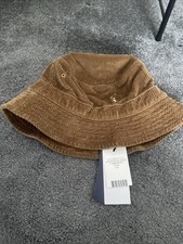 Polo Ralph Lauren mens corduroy bucket hat brown tan Size L/XL NEW