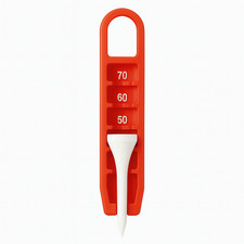 1pc Golf Tee Elevator – Adjustable Height Golf Tee Holder Training Aid