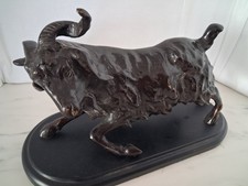Antique Bronze Goat Sculpture