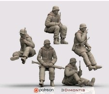 Ww2 German  Full Set Soldiers
