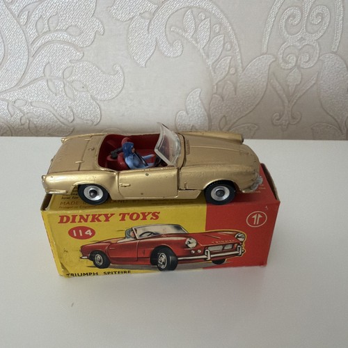 Vintage dinky toys triumph - vintage,