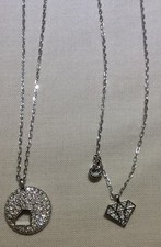 Swarovski Rhodium Plated