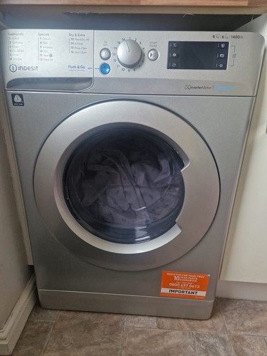 Indesit push 8kg 1400rpm - indesit,