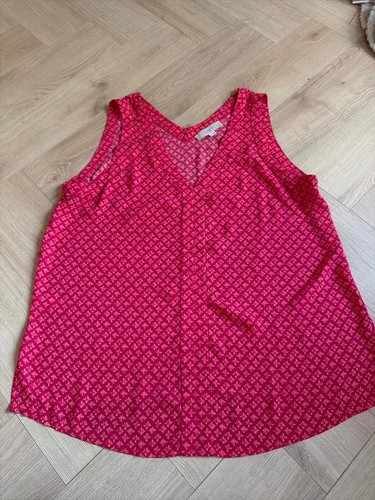 Loft ladies large - top, red