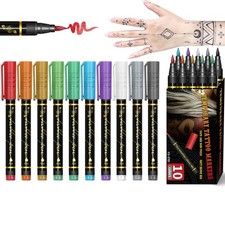 10x Temporary Tattoo Pen