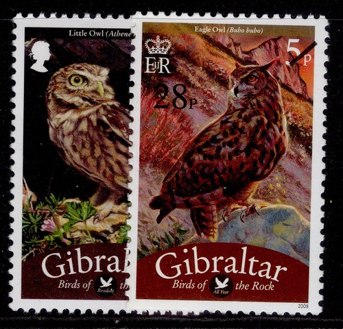 Gibraltar qeii sets singles - gibraltar,