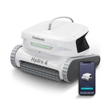 Poolmate Hydro 4 Pool Robot Cleaner for Inground & Above Ground Pools | Floor...