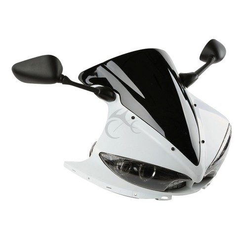 Unpainted abs upper fairing - unpainted,