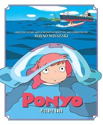 Ponyo picture book - ponyo, book,