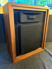 Vintage Wooden Speaker Cabinet 15"x12.5"x6" Empty Box Retro Audio Enclosure