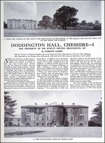Doddington hall cheshire the - hall,,