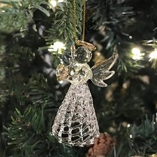 6 Pcs Crystal Angel Figurines