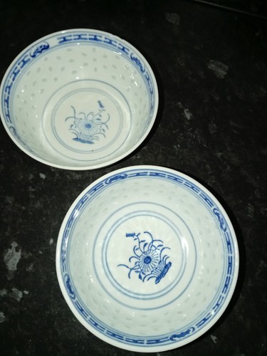Vintage chinese rice bowl - vintage,