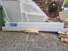 White Hollow Soffit Board