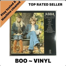 Abba  Greatest Hits Vinyl LP Record  Epic EPC69218  EX / EX Condition